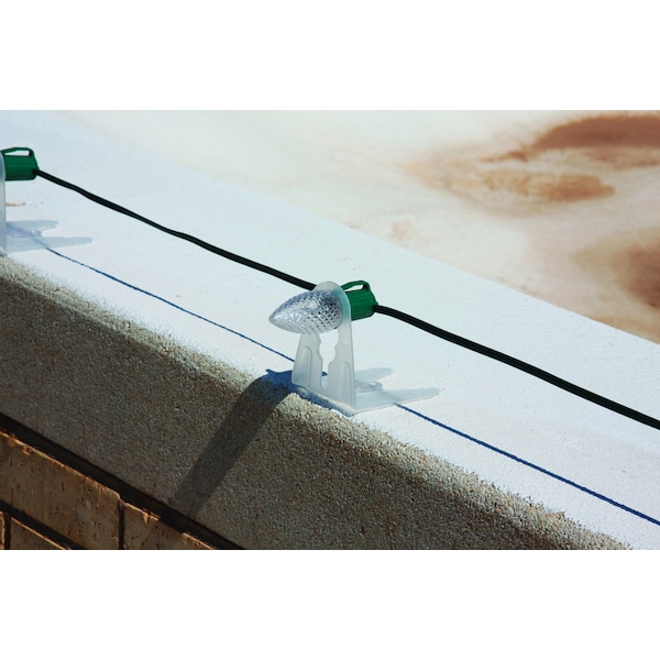 Commercial Christmas Hardware Commercial Christmas Hardware 1. in. Shingle Speed Tab 100 pk 3910-06-9551 - main